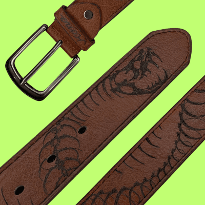 Cinturon tatuado "ouroborus"
